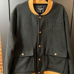 True Religion Mens Bomber Jacket